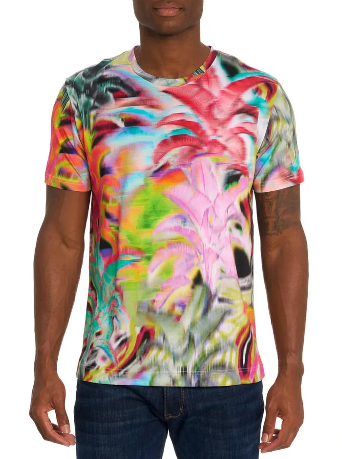 Men Robert Graham Polos and TShirts LIMELIGHT GRAPHIC TSHIRT MULTI
