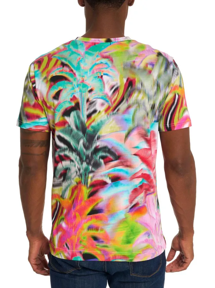 Men Robert Graham Polos and TShirts LIMELIGHT GRAPHIC TSHIRT MULTI