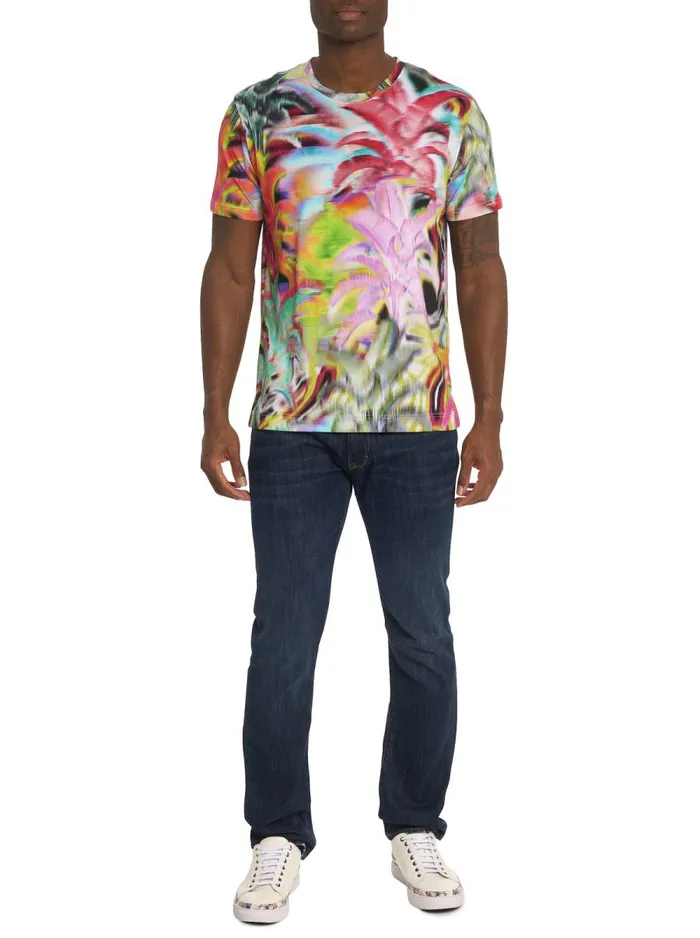 Men Robert Graham Polos and TShirts LIMELIGHT GRAPHIC TSHIRT MULTI
