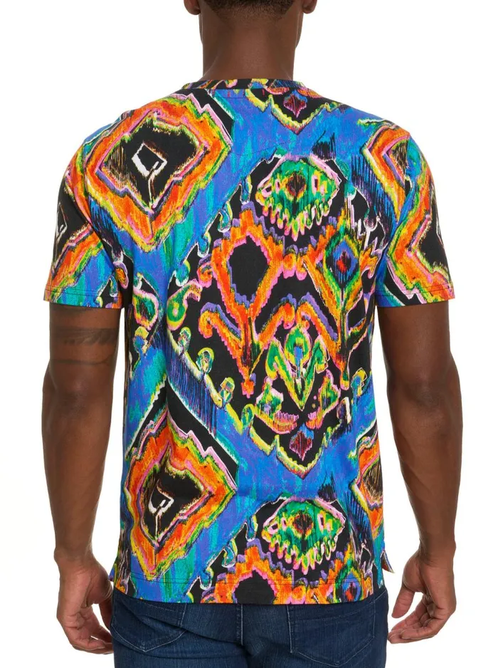Men Robert Graham Polos and TShirts LIMITED EDITION ALIEN MASK TSHIRT MULTI
