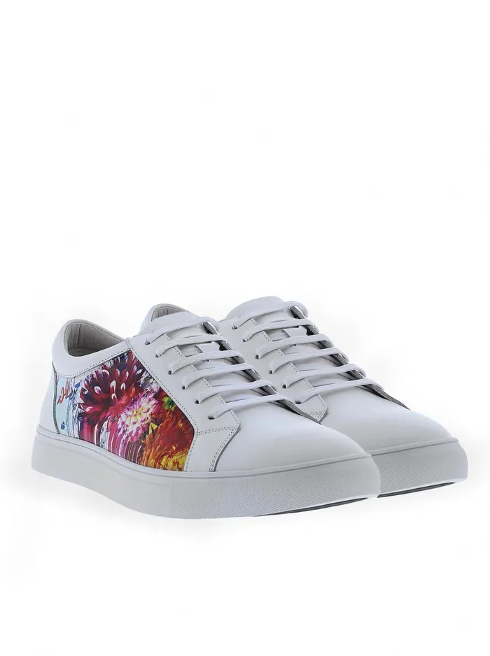 Men Robert Graham Shoes TREMBLAY SNEAKER WHITE