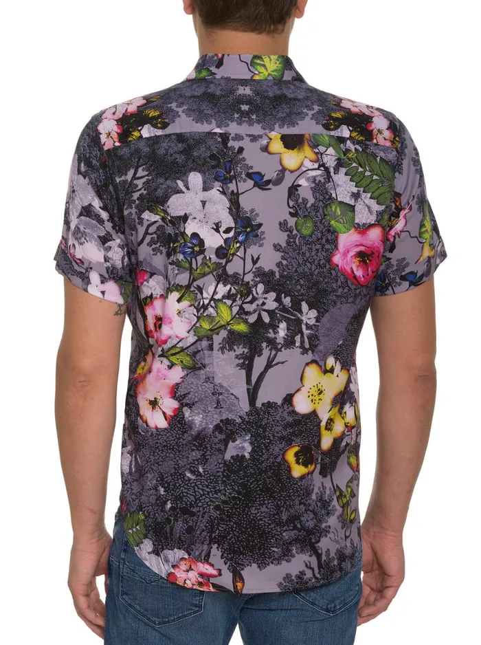 Men Robert Graham Short Sleeve Button Down Shirts LANGHAM SHORT SLEEVE BUTTON DOWN SHIRT MULTI