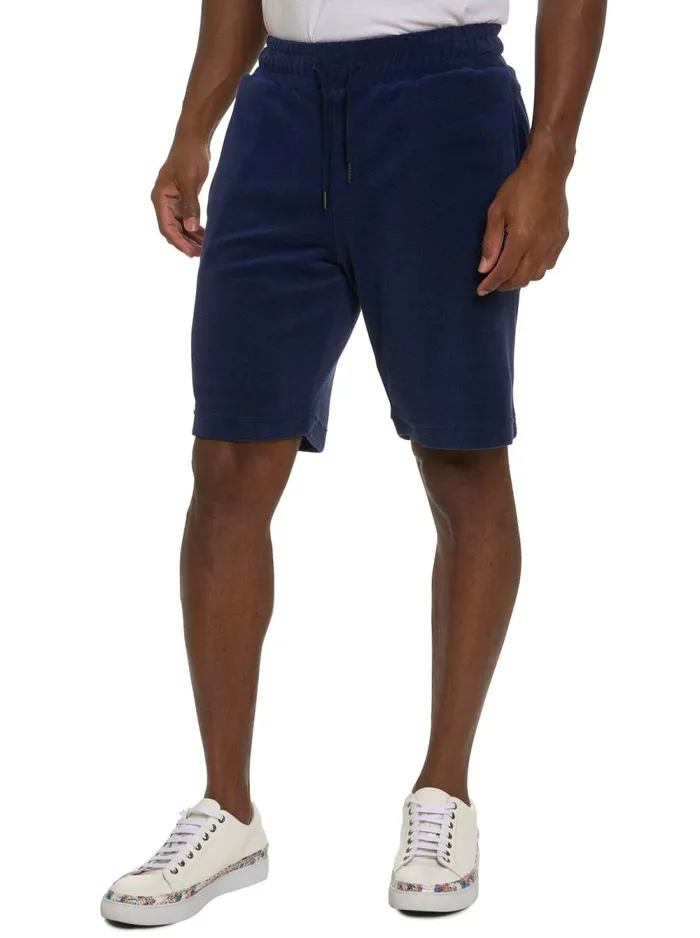 Men Robert Graham Shorts and Swim CABANA BOY SHORT NAVY