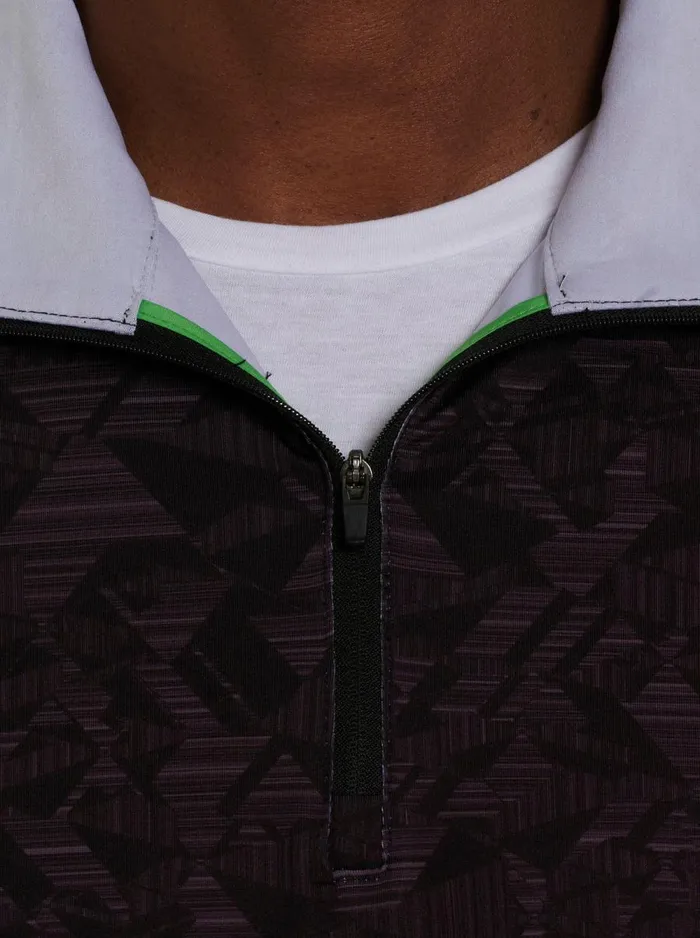 Men Robert Graham Sweaters and Knits AVELINO PERFORMANCE LONG SLEEVE KNIT BLACK