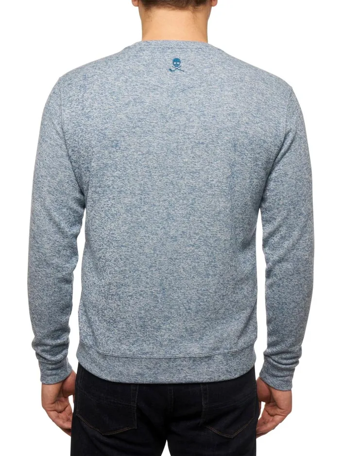 Men Robert Graham Sweaters and Knits BASSI LONG SLEEVE KNIT DARK TEAL