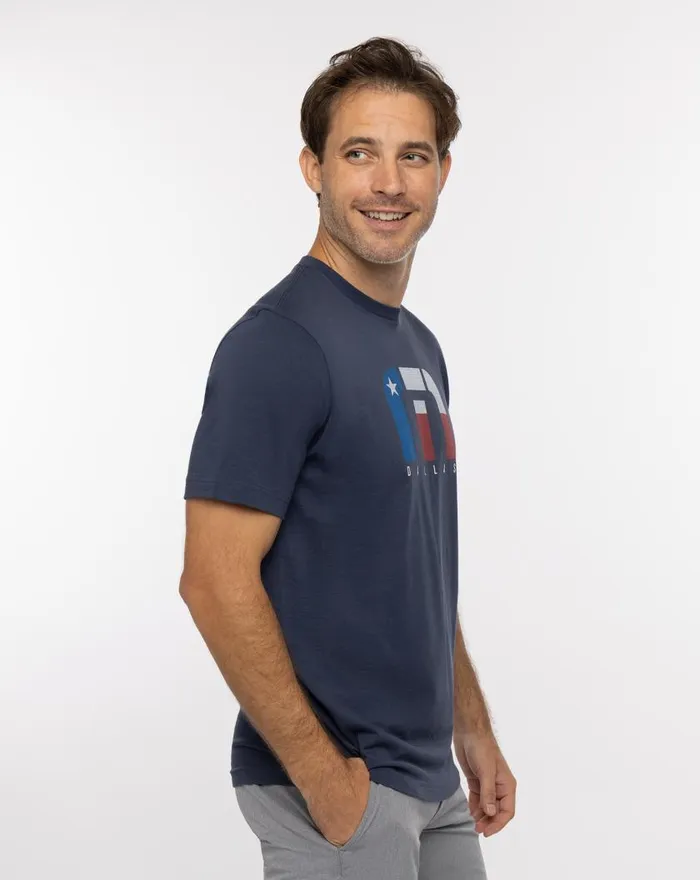 Men ROUNDUPS TEE Mood Indigo TravisMathew Tees