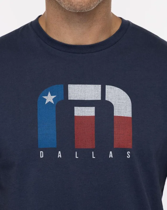 Men ROUNDUPS TEE Mood Indigo TravisMathew Tees
