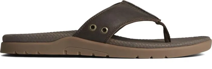 Men Santa Cruz II Thong Sandal Brown Sperry Boots
