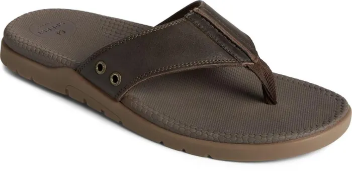 Men Santa Cruz II Thong Sandal Brown Sperry Boots Men Santa Cruz II Thong Sandal Brown Sperry Boots