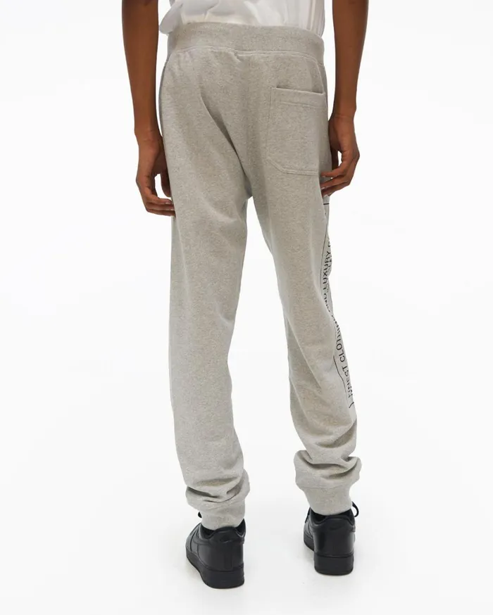 Men School Sweatpant Vapor Heather Helmut Lang Pants