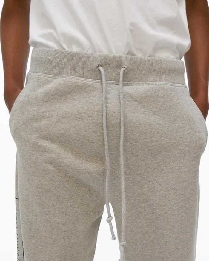 Men School Sweatpant Vapor Heather Helmut Lang Pants