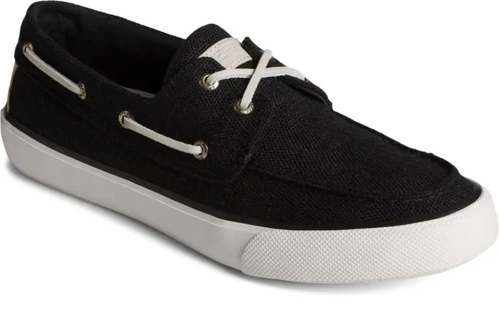 Men SeaCycled Bahama II Baja Sneaker Black Sperry Sneakers Men SeaCycled Bahama II Baja Sneaker Black Sperry Sneakers
