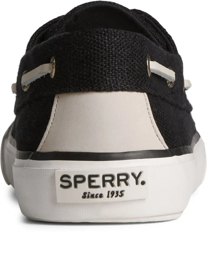 Men SeaCycled Bahama II Baja Sneaker Black Sperry Sneakers Men SeaCycled Bahama II Baja Sneaker Black Sperry Sneakers