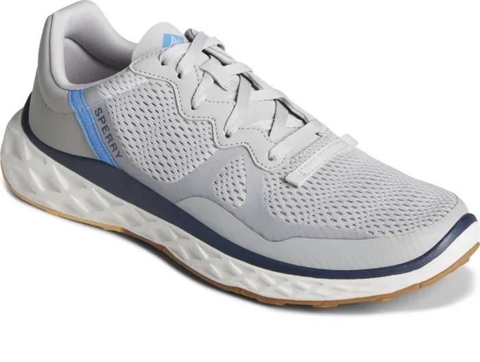 Men SeaCycled Headsail Sneaker Grey Sperry Sneakers Men SeaCycled Headsail Sneaker Grey Sperry Sneakers