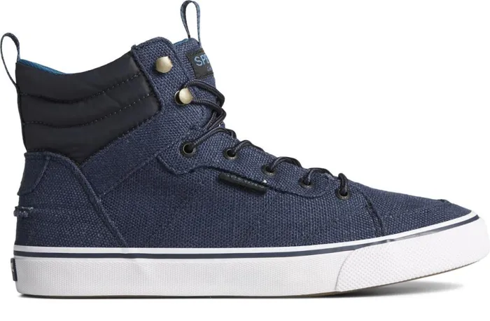 Men SeaCycled Striper II Hiker Baja Sneaker Navy Sperry Sneakers