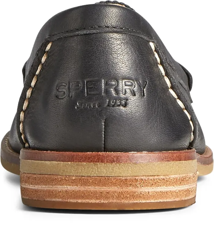 Men Seaport Penny Leather Loafer Black Sperry Active Men Seaport Penny Leather Loafer Black Sperry Active