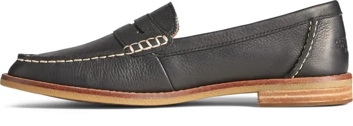 Men Seaport Penny Leather Loafer Black Sperry Active Men Seaport Penny Leather Loafer Black Sperry Active