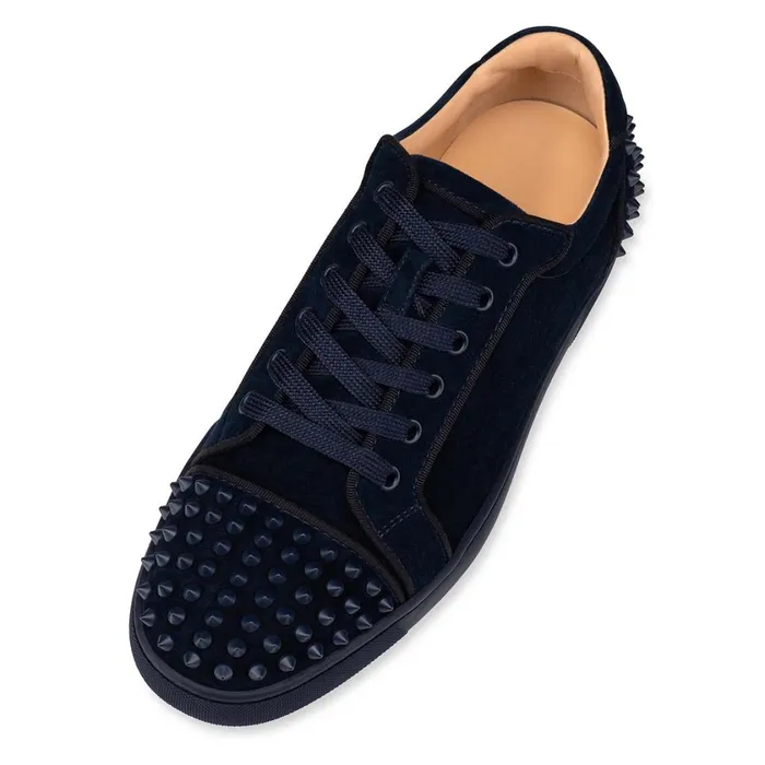 Men Seavaste 2 Sneakers 8211 Suede Calf 8211 Marine Blue Christian Louboutin Low Top Sneakers