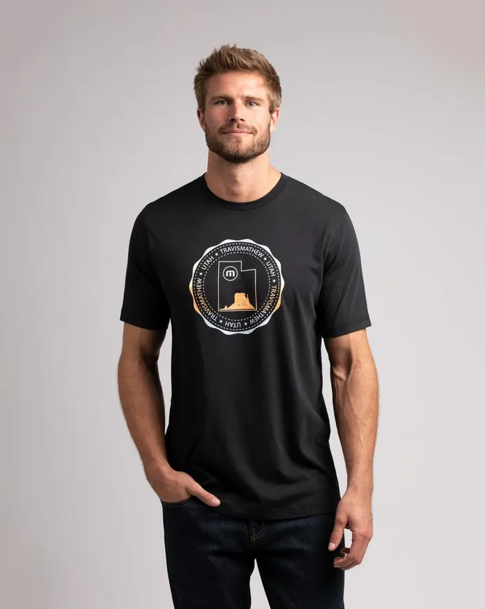 Men SEGO LILY TEE Black TravisMathew Tees