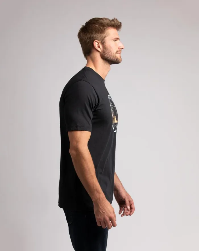 Men SEGO LILY TEE Black TravisMathew Tees