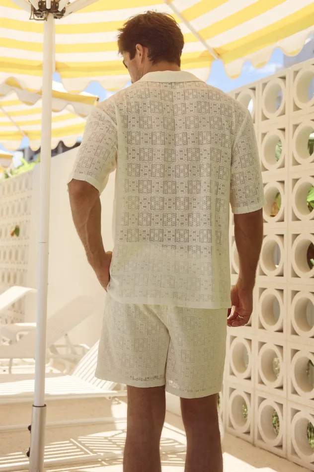 Men Sets Runaway The Label MATILO SHIRT Cream