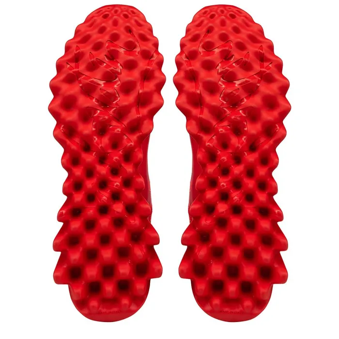 Men Sharky Sock Man Sneakers 8211 Mesh 8211 Loubi Red Christian Louboutin High Top Sneakers