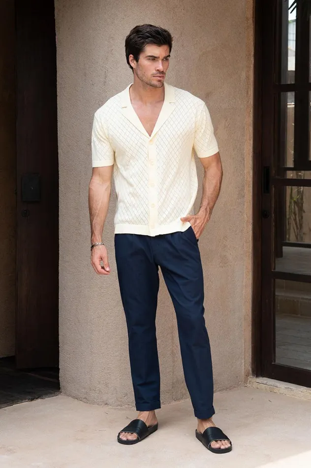 Men Shirts Runaway The Label BILLIE SHIRT Lemon
