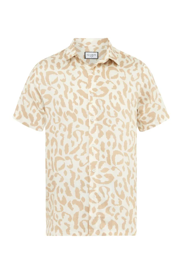 Men Shirts Runaway The Label JACK SHIRT Sandwhite