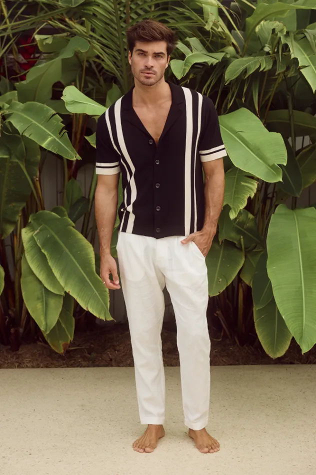 Men Shirts Runaway The Label JOSHUA SHIRT Blacksand