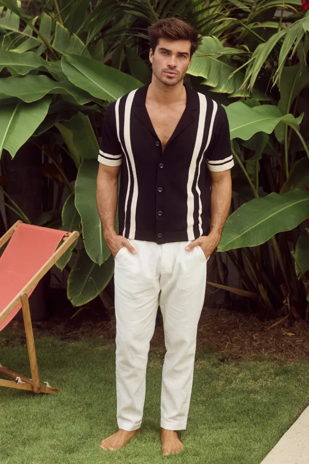 Men Shirts Runaway The Label JOSHUA SHIRT Blacksand