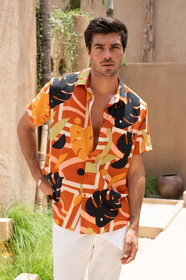 Men Shirts Runaway The Label NATHAN SHIRT Sachi Print
