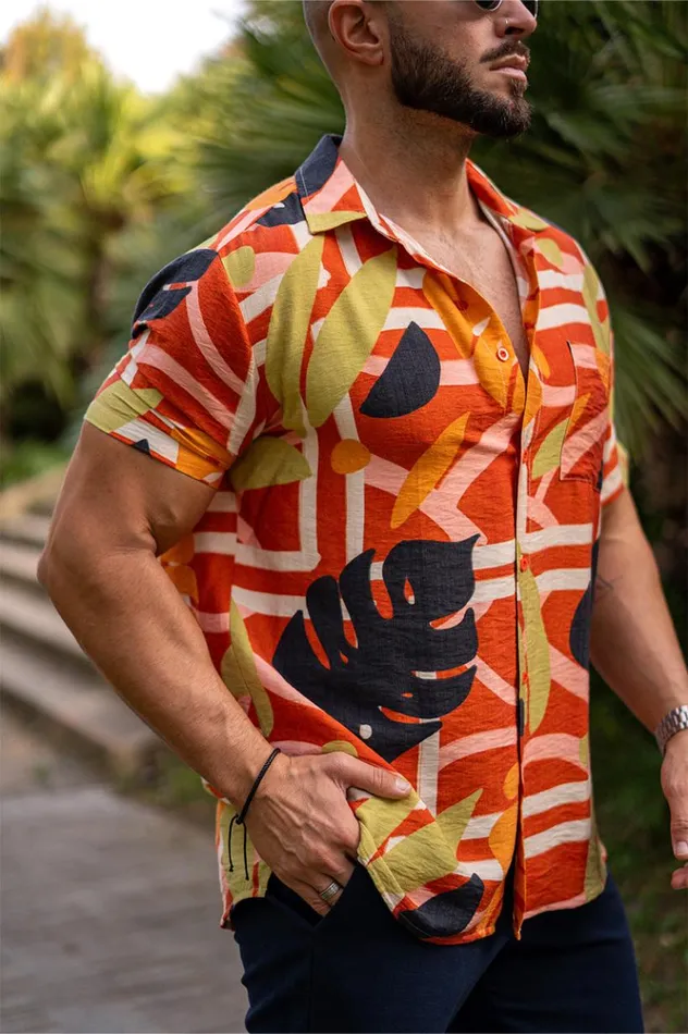 Men Shirts Runaway The Label NATHAN SHIRT Sachi Print