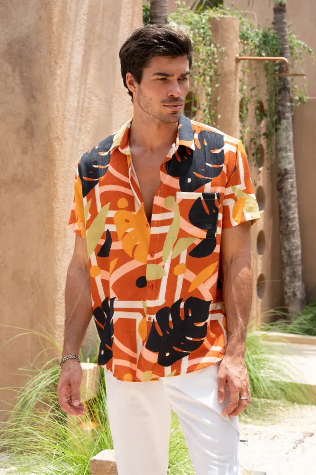 Men Shirts Runaway The Label NATHAN SHIRT Sachi Print