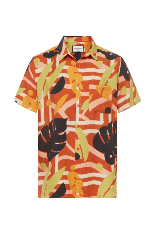 Men Shirts Runaway The Label NATHAN SHIRT Sachi Print