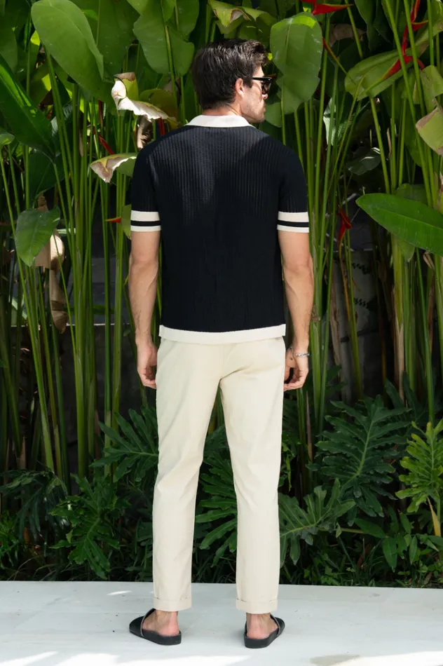 Men Shirts Runaway The Label OWEN SHIRT Blacksand
