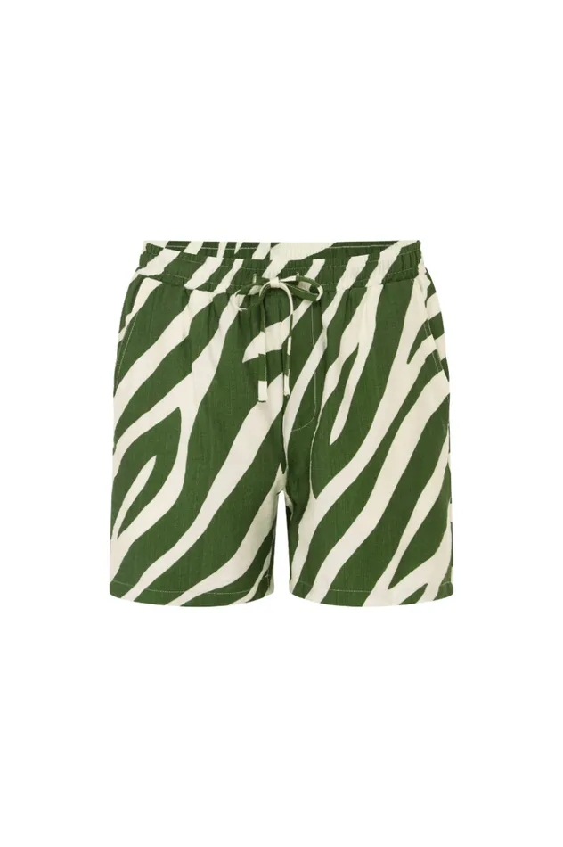 Men Shorts Runaway The Label ABE SHORT Khaki Zebra