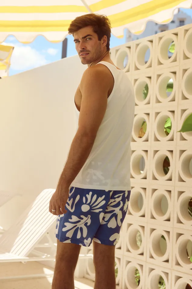Men Shorts Runaway The Label BOTANICA SHORT Steel