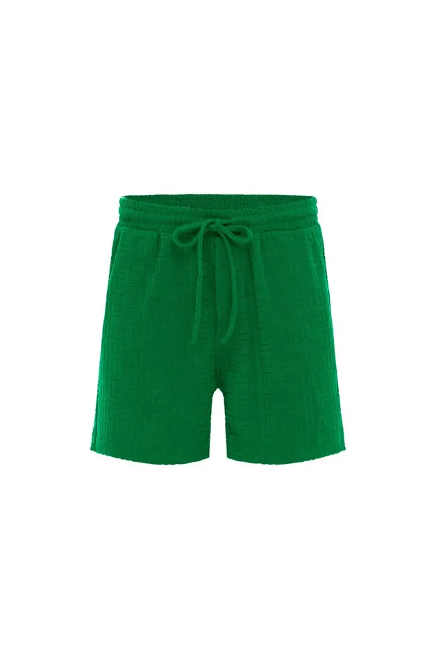 Men Shorts Runaway The Label TERRY SHORT Green