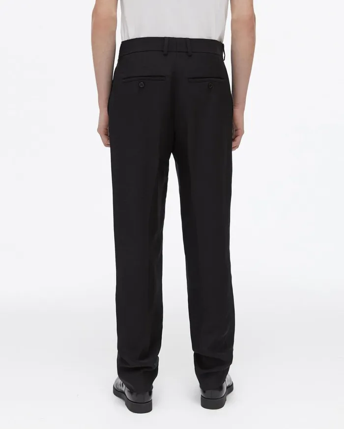 Men Slim Fit Trouser Black Helmut Lang Pants