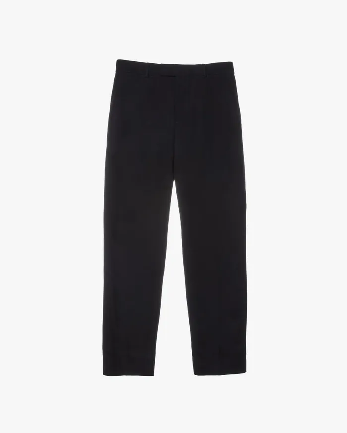 Men Slim Fit Trouser Black Helmut Lang Pants