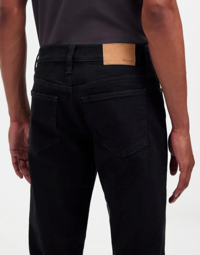 Men Slim Jeans Black Madewell Jeans