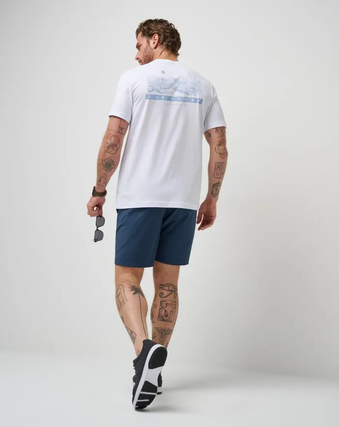Men SPIKED SELTZER TEE White TravisMathew Tees Men SPIKED SELTZER TEE White TravisMathew Tees