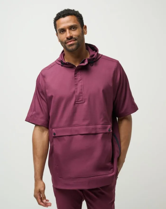 Men SPORT MODE HOODIE Mauve Wine TravisMathew Hoodies and Sweatshirts