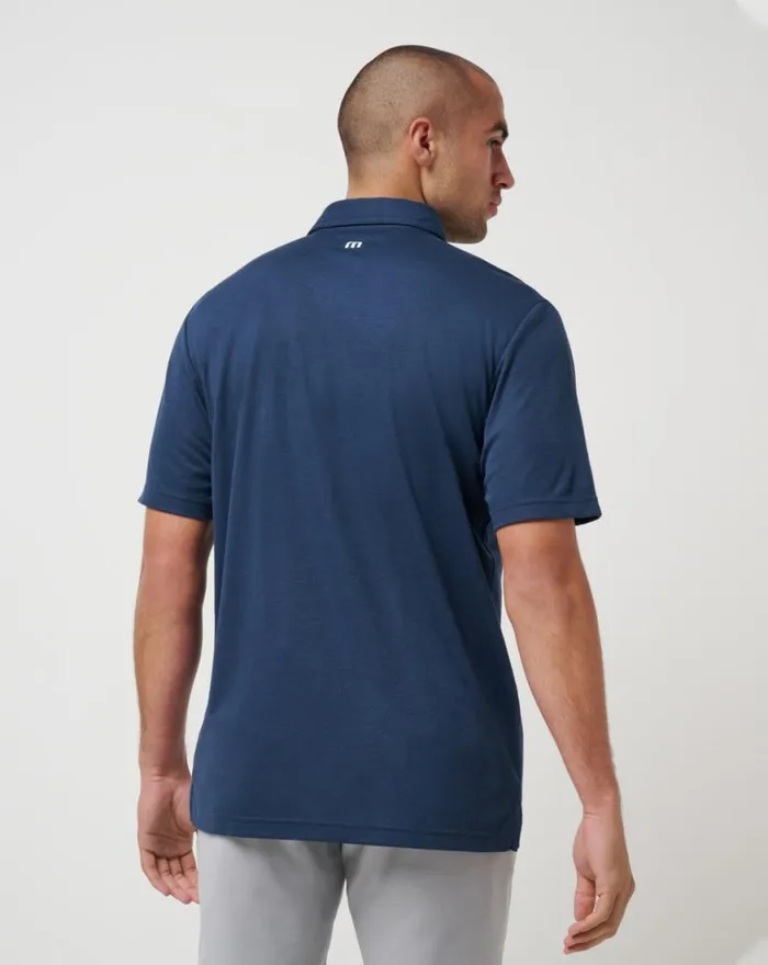 Men ST LOUIS CARDINALS PLAYOFF PITCH POLO Navy TravisMathew Polos