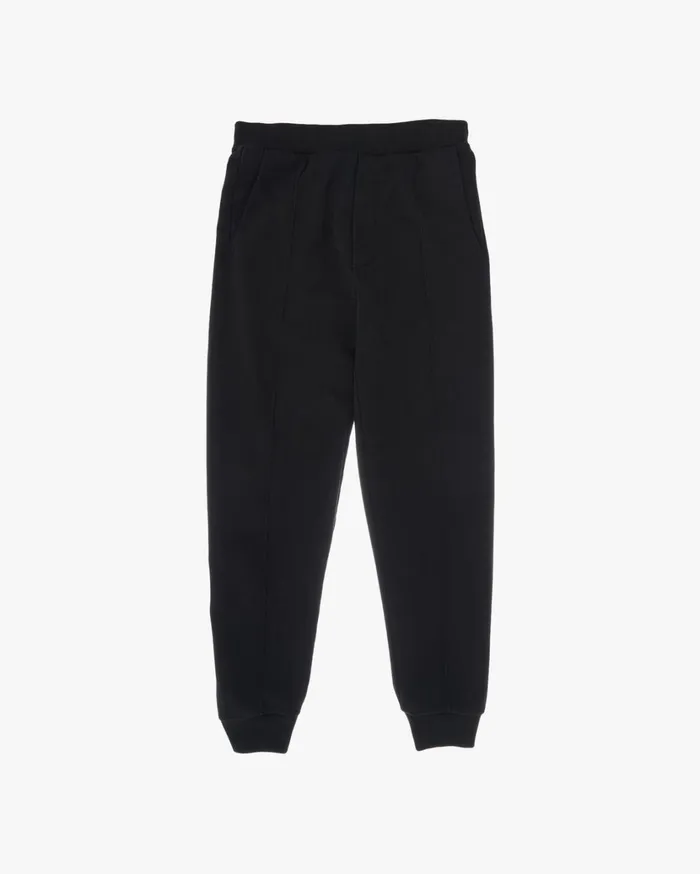 Men Strap Sweatpant Basalt Black Helmut Lang Pants