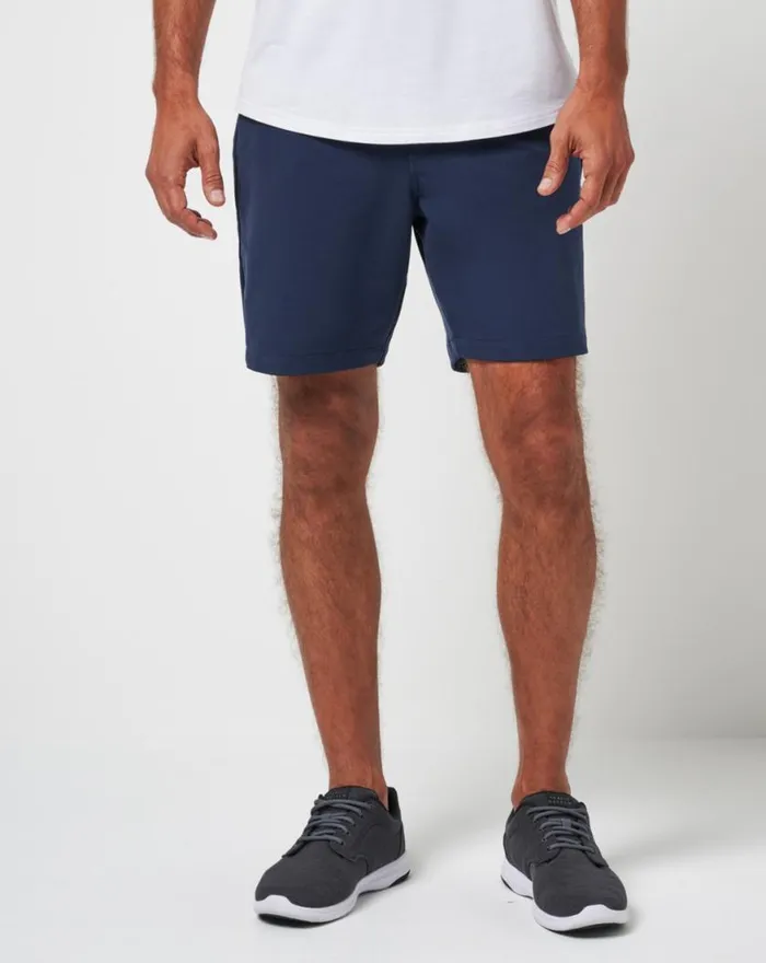 Men STRETCHKNIT SHORT 8IN Total Eclipse TravisMathew Shorts