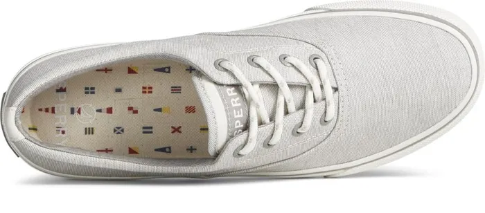 Men Striper II Chambray Sneaker Grey Sperry Sneakers Men Striper II Chambray Sneaker Grey Sperry Sneakers