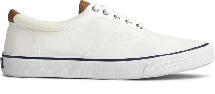 Men Striper II CVO Sneaker Salt Washed White Sperry Sneakers
