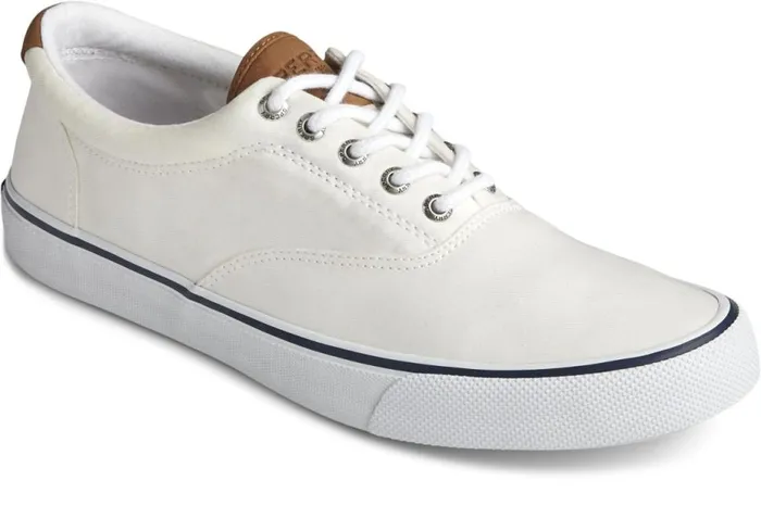 Men Striper II CVO Sneaker Salt Washed White Sperry Sneakers Men Striper II CVO Sneaker Salt Washed White Sperry Sneakers