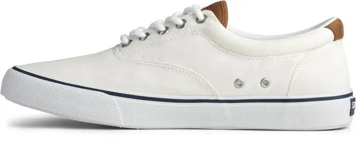 Men Striper II CVO Sneaker Salt Washed White Sperry Sneakers Men Striper II CVO Sneaker Salt Washed White Sperry Sneakers